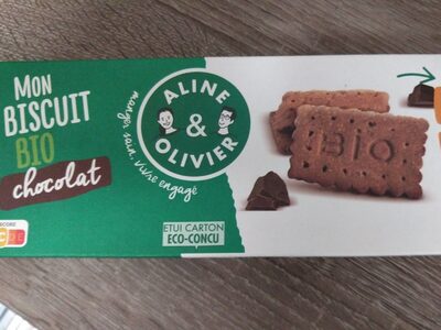 Mon biscuit bio chocolat - Product - fr