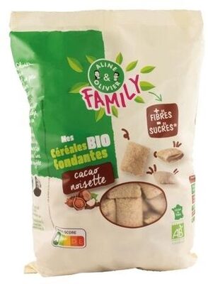 Mes céréales bio fondantes cacao noisette - Product - fr