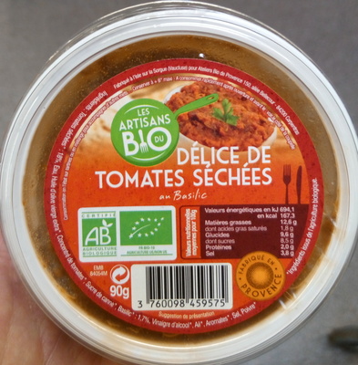 Délice de Tomates Séchées au Basilic - Product - fr