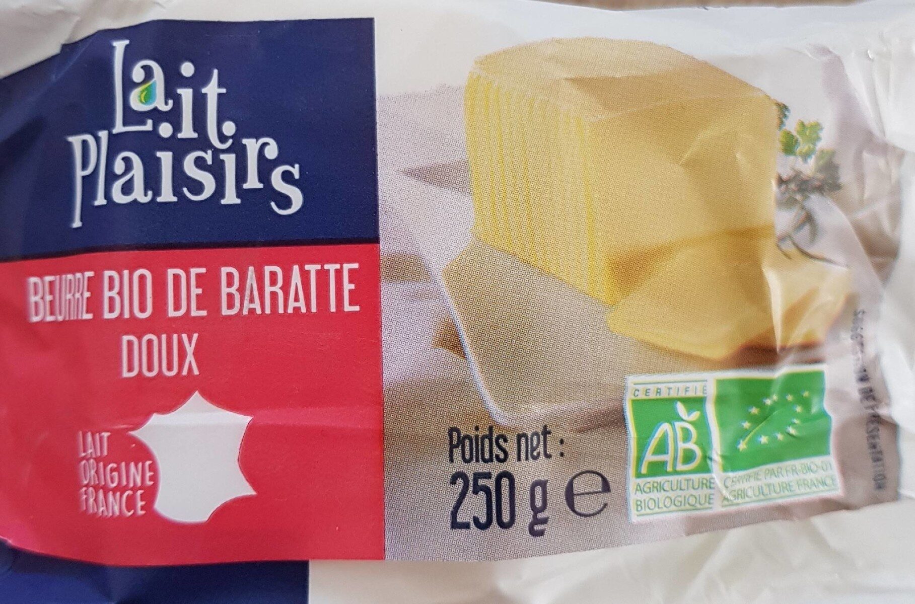 Beurre de Baratte doux - نتاج - fr