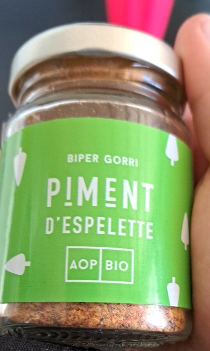 Piment d’Espelette AOP - Produit