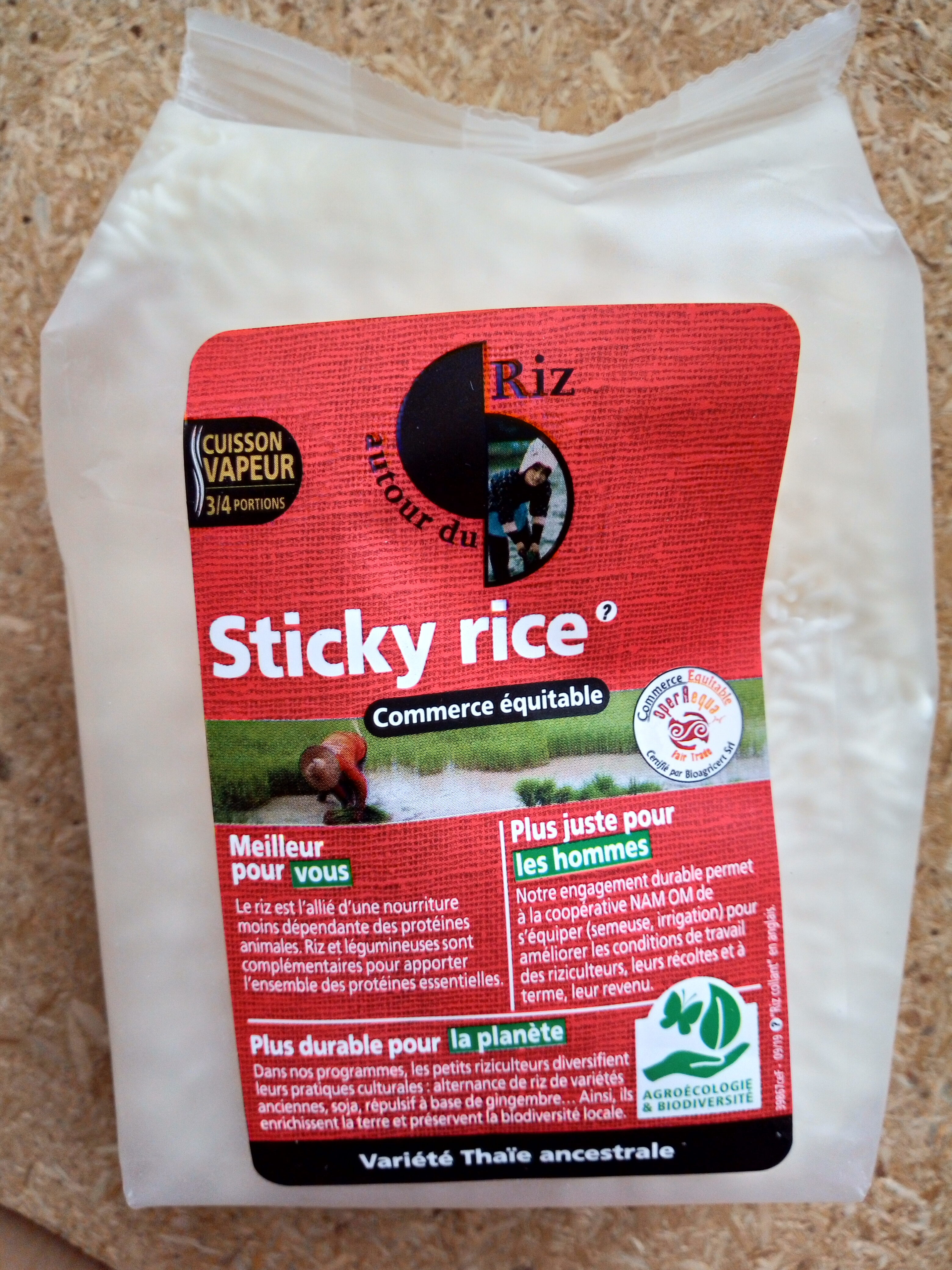 Sticky - Recycling instructions and/or packaging information - fr