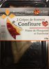 2 crêpes de froment confiture fraise de Plougastel et framboise - Product