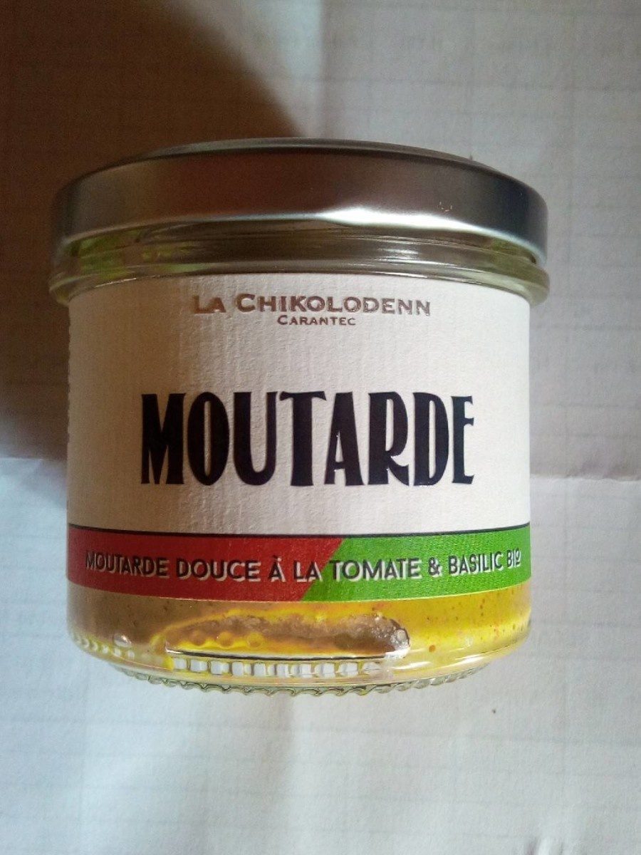 Moutarde douce tomate basilic - Producto - fr