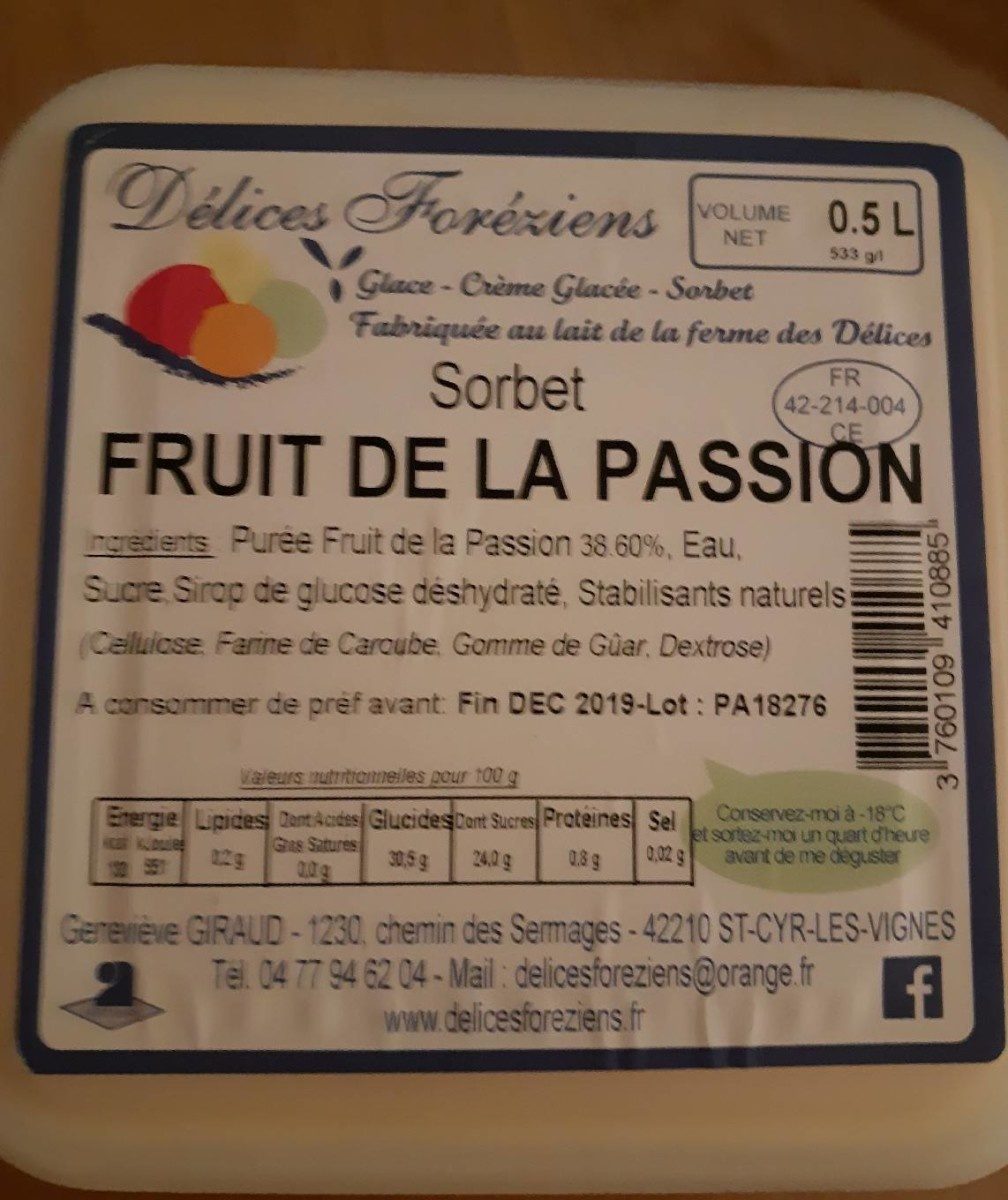Sorbet Fruit de la Passion - Produit