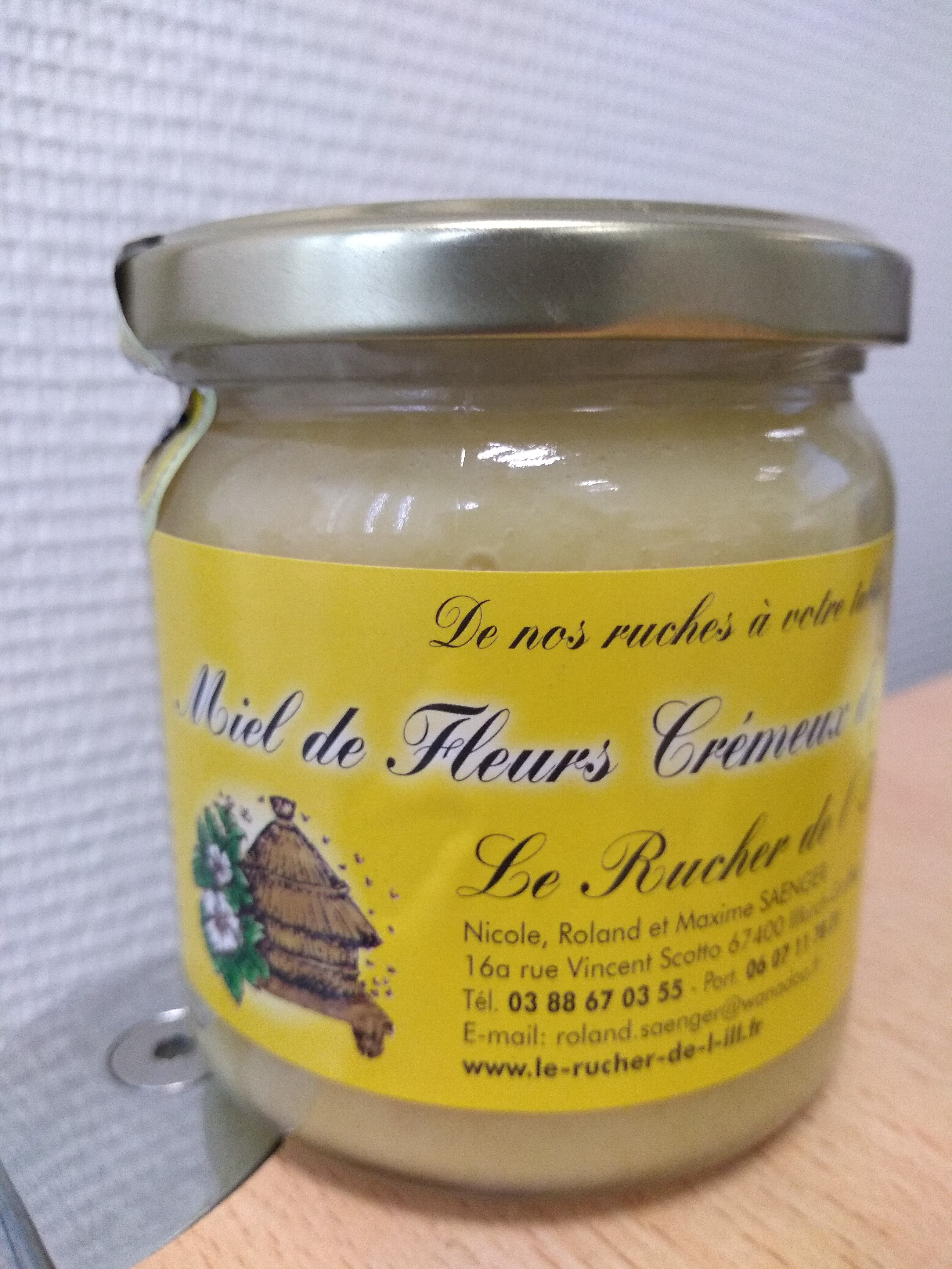 Miel de Fleurs Crémeux d'Alsace - Product - fr