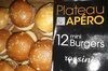 Plateau apero 12 mini burgers Rossini - Product