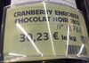 Cranberry enrobée chocolat noir - Product