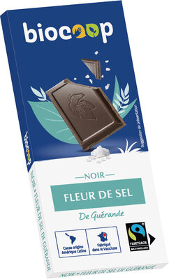 Chocolat noir fleur de sel 70% - Produit