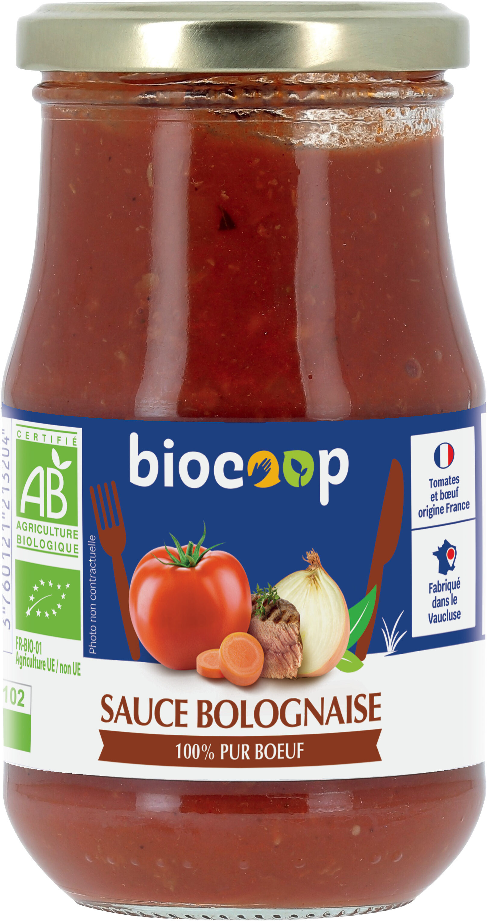 Sauce bolognaise boeuf - Product - fr