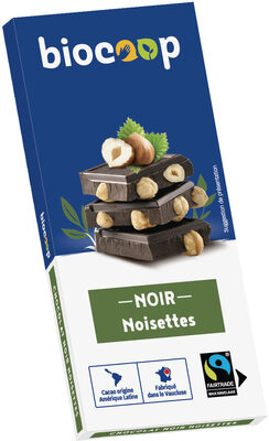 Chocolat noir noisettes 70% - Product - fr