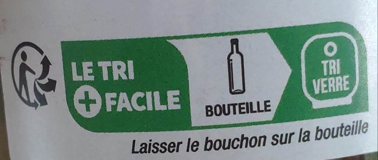 Huile lin France BEF 25cl - Instruction de recyclage et/ou informations d'emballage