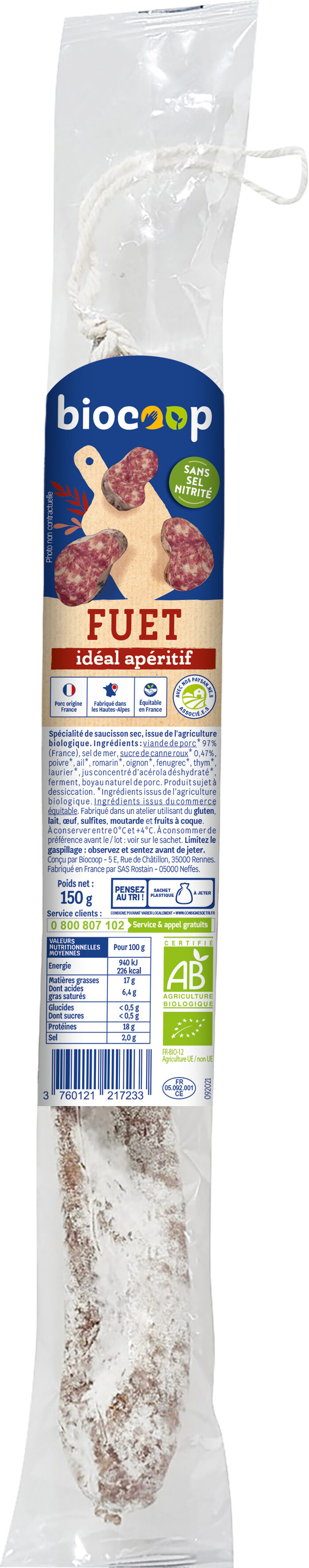 Fuet idéal apéritif - Product - fr