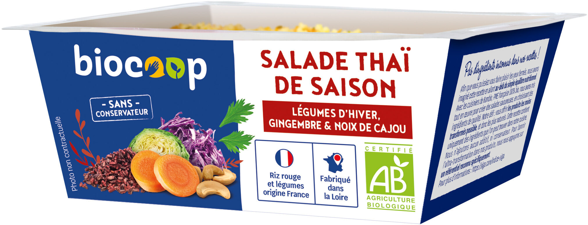 Salade thaï hiver 160g CC - Product - fr