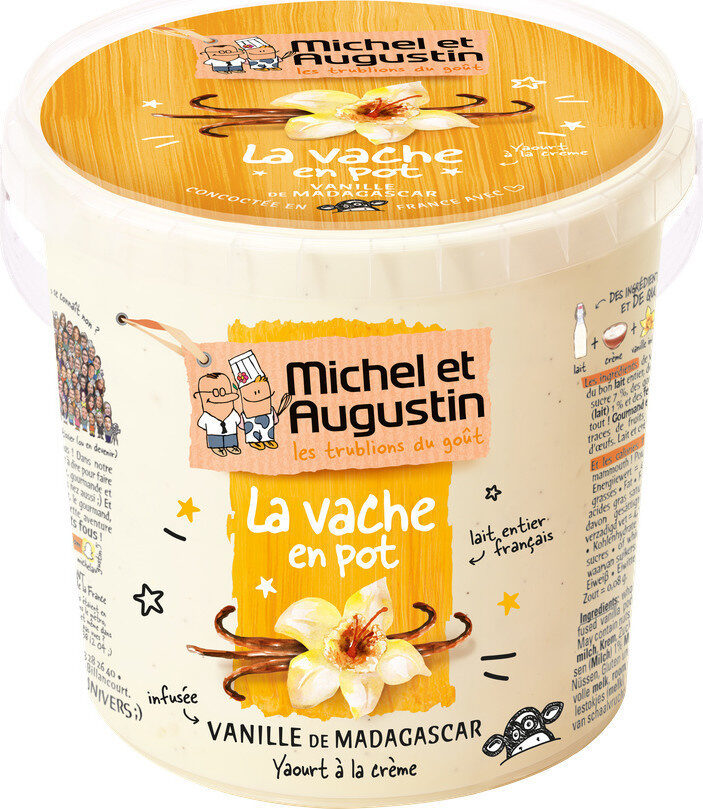 La vache en pot à la vanille de Madagascar 500g - Product - fr