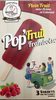 Pop'fruit framboise - Product