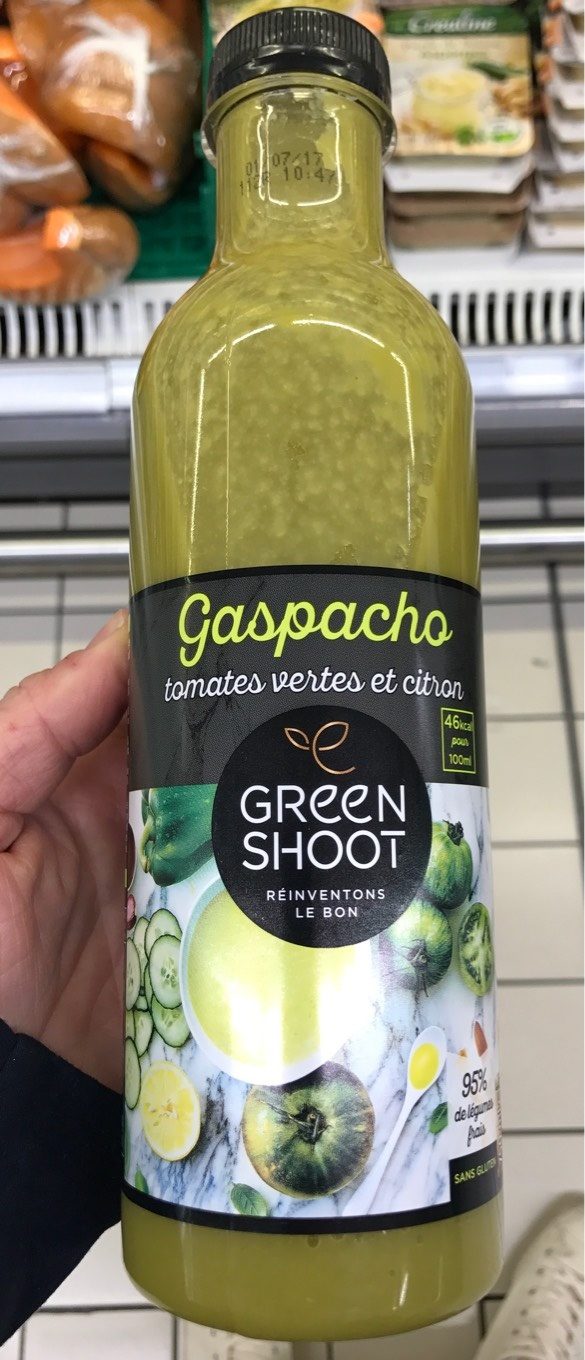 Gaspacho tomates vertes et citrons - Produit