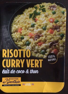 Risotto curry vert - Product - fr