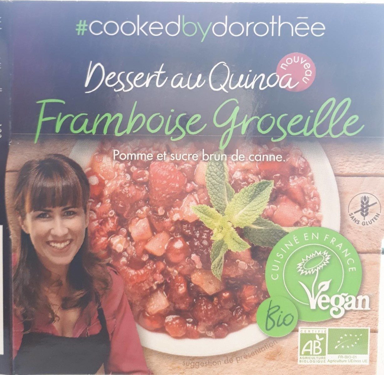 Dessert au Quinoa Framboise Groseille - Product - fr