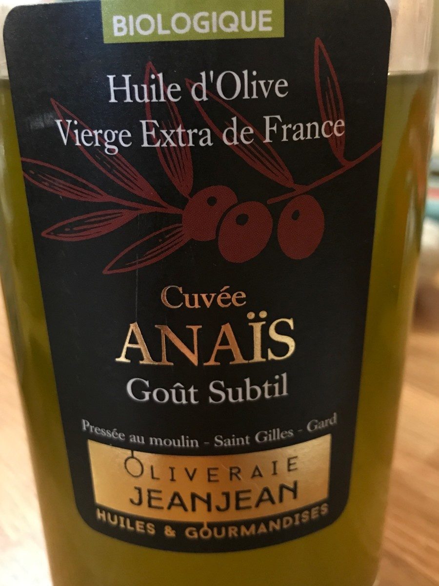 Huile d'olive cuvée anais - Product - fr
