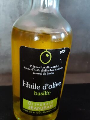 Huile d'olive basilique - Product - fr
