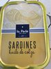 Sardines à l'huile de colza - Product