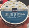 Emietté de sardine olive et citron - Product