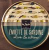 Emietté de sardine, olive et citron - Produkt