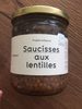 Saucisse Aux Lentilles - Product