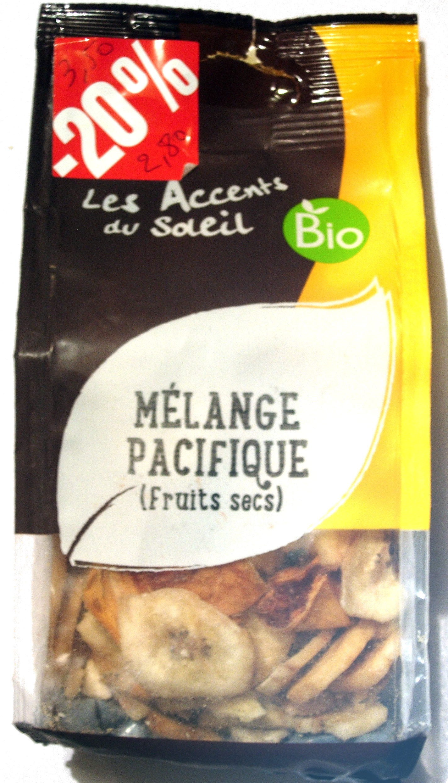 Mélange pacifique (Fruits secs) bio - Product - fr
