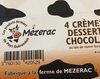 Crèmes dessert chocolat - Product
