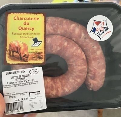 Charcuterie du Quercy Saucisse de Toulouse artisanale - Product - fr
