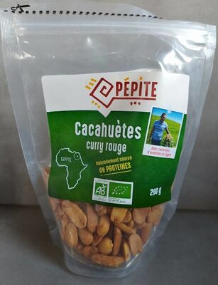 Cacahuètes curry rouge - Product - fr
