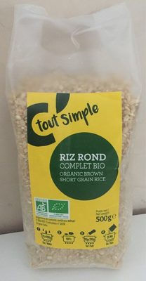 Riz rond complet bio - Product - fr