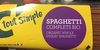 Spaghetti complet bio - Produit