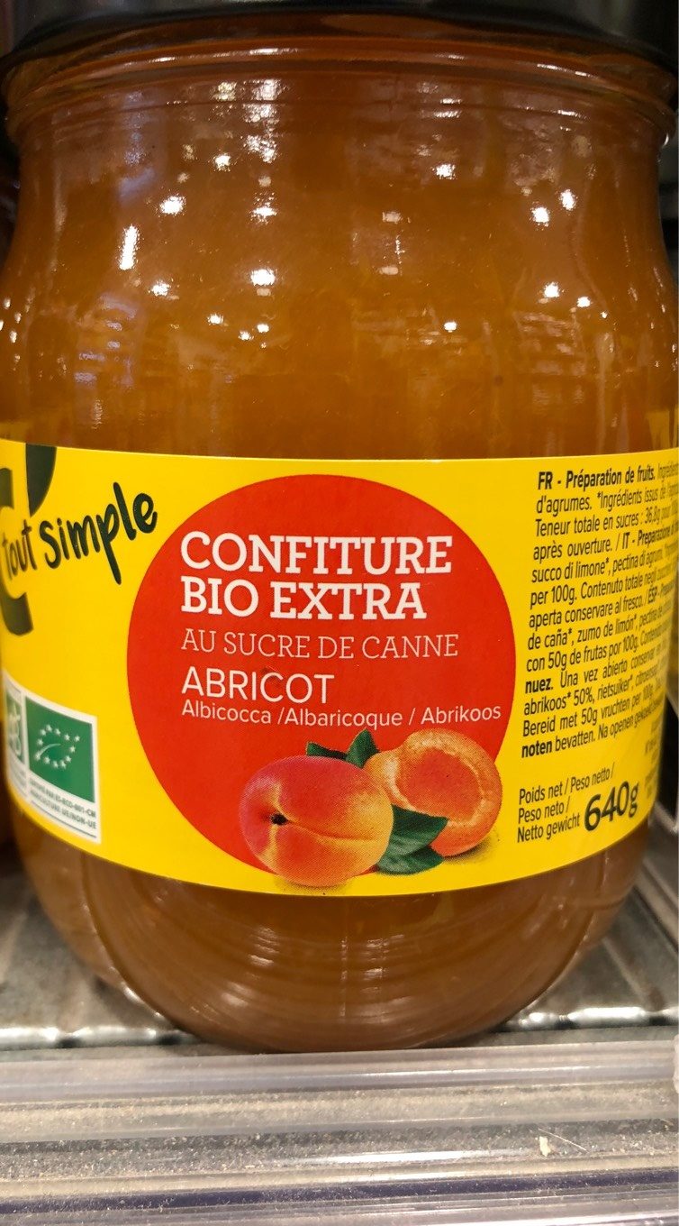 Confiture Bio Extra abricots - Product - fr
