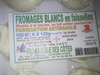 Fromages blancs en faisselles - Product