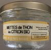 Miettes de thon au Citron bio - Produit