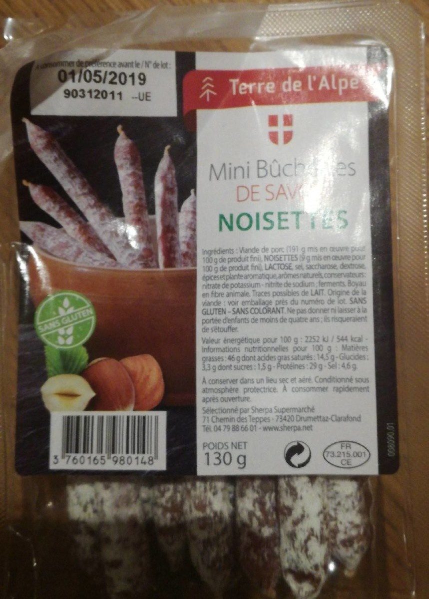 Mini buchettes de savoie noisettes - Product - fr