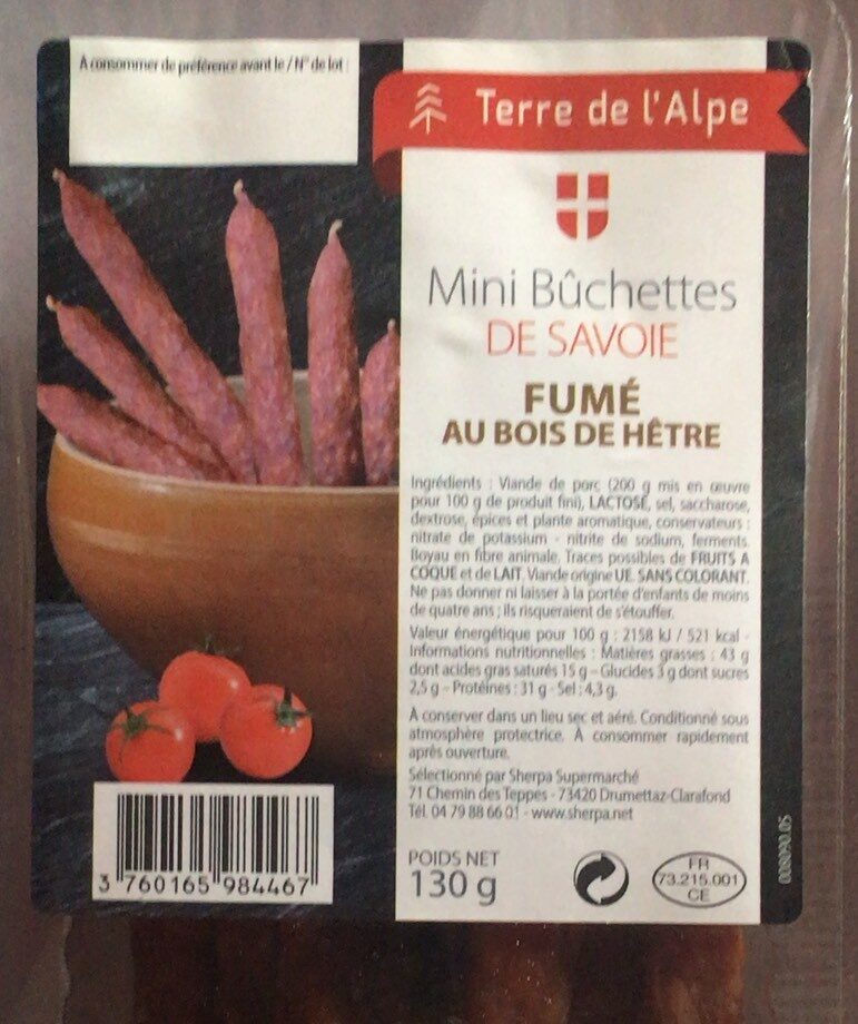 Mini buchettes de savoie fume au bois de hetre - Product - fr