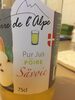 Pur jus de poire de Savoie - Product