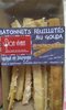 Bâtonnets feuilletés  au gouda - Product