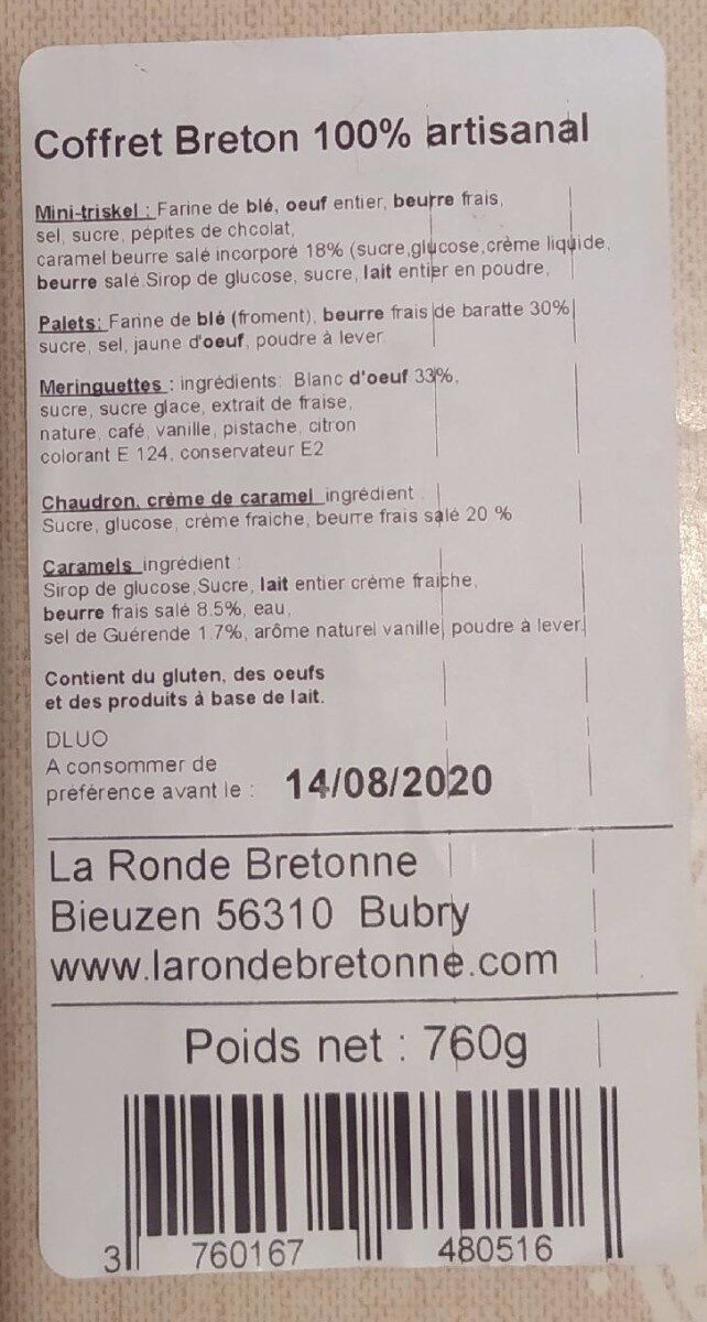 Coffret cadeau Breton - Produkt - fr