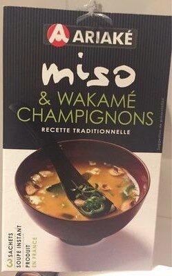 Miso & wakamé champignons - Producto - fr