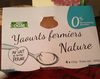 Yaourts fermiers nature - Product