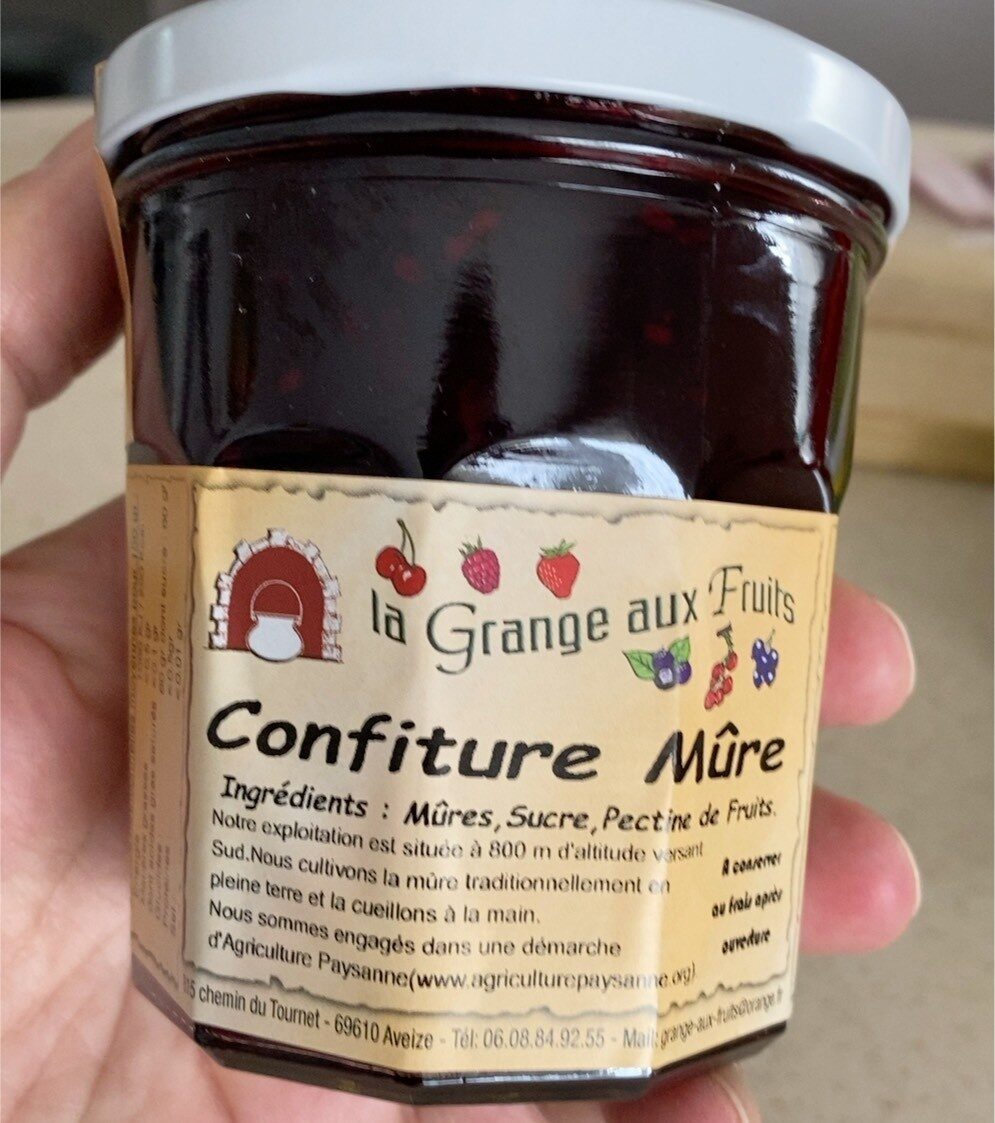 Confiture mure - Product - fr