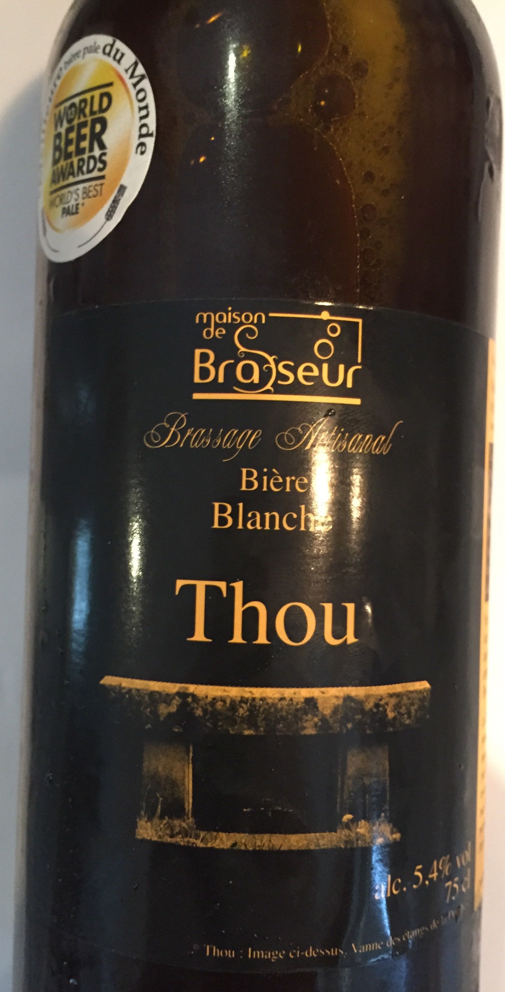 Bière blanche Thou - Product - fr
