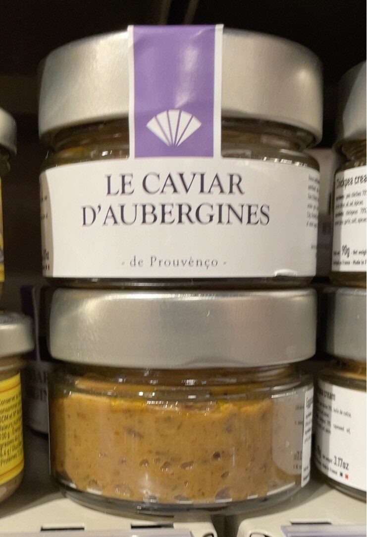Le Caviar d’Aubergine de Pruvènço - Product - fr