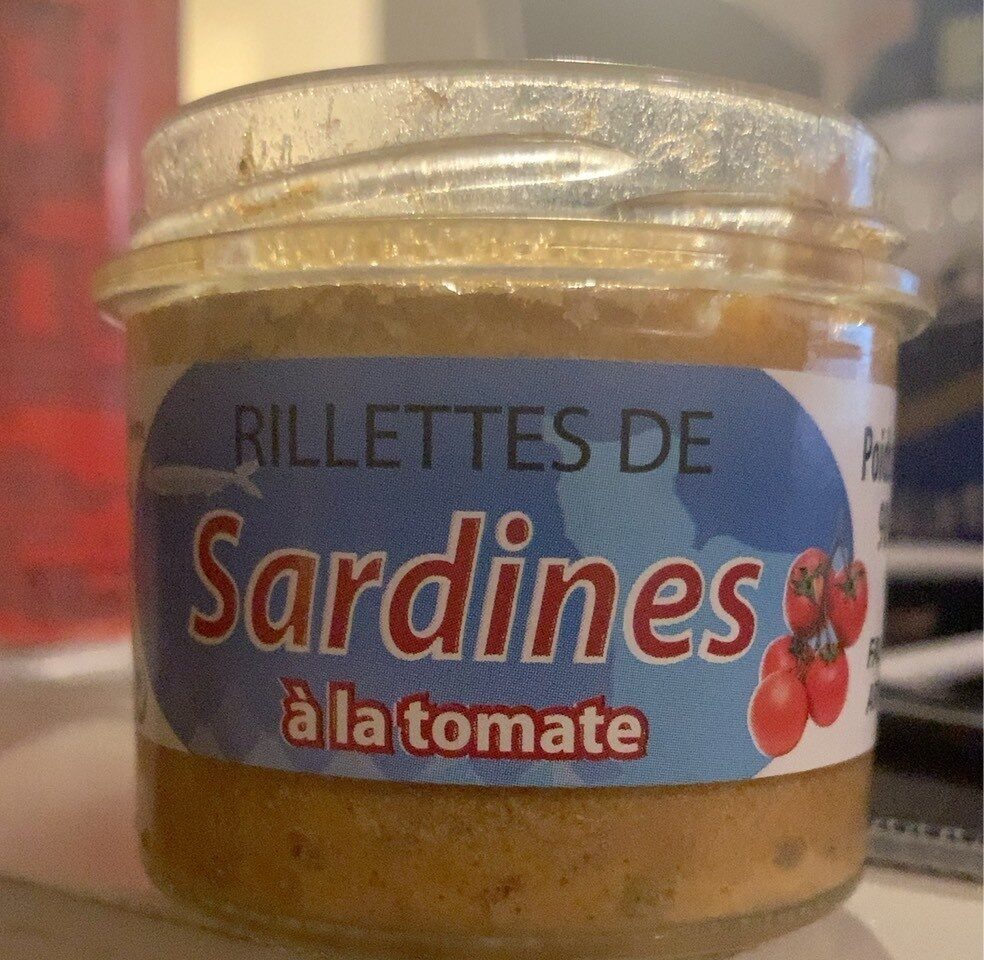 Rillettes de sardines à la tomate - Produit