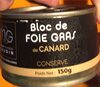 Bloc du foie gras decanard - Produit